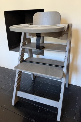 Kidsmill grey high chair and - chair,