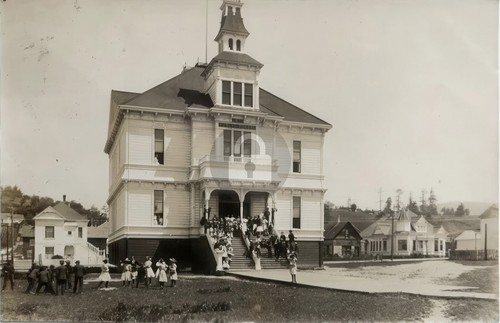 1909 scotia school house - school,